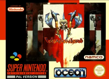 WeaponLord (Europe) box cover front